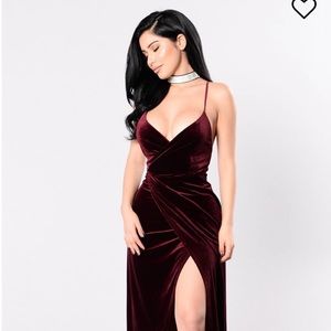 Fashion nova Wishful Thinking Gown
